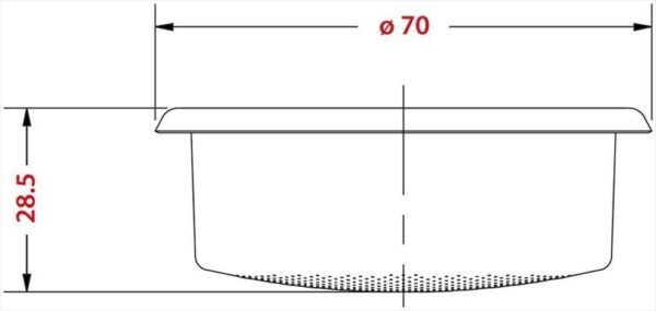 ΦΙΛΤΡΟ ΓΚΡΟΥΠ ΑΚΡΙΒΕΙΑΣ IMS 18/22gr Η28.5