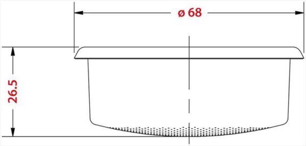 ΦΙΛΤΡΟ ΓΚΡΟΥΠ ΑΚΡΙΒΕΙΑΣ IMS 16/22gr Η26,5