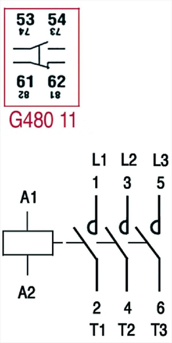 CONTACTOR BF 5000 230V 50/60Hz + G48011