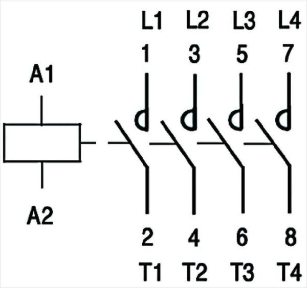 ΡΕΛΕ BF18T4A 25Α 230V