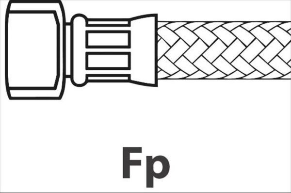 ΣΩΛΗΝΑΣ FLEX 1/8'' Fp x Fp 300mm