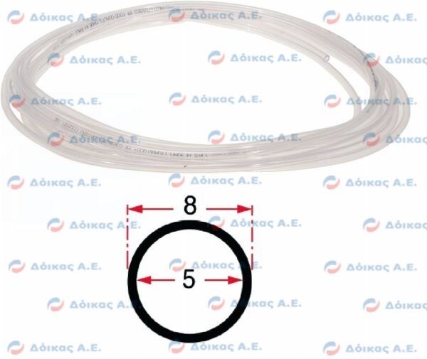 ΣΩΛΗΝΑΣ PVC Φ5~8mm (ΣΥΣΚ. 10m)