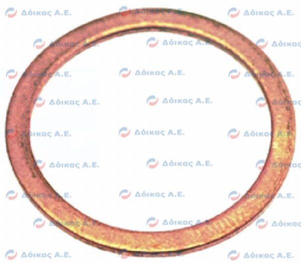 ΦΛΑΝΤΖΑ ΧΑΛΚΙΝΗ 26x21.5x1.5mm