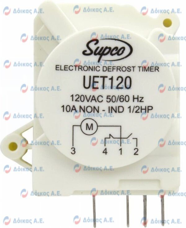 ΧΡΟΝΟΔΙΑΚΟΠΤΗΣ ΑΠΟΨΥΞΗΣ ΡΥΘΜΙΖΟΜΕΝΟΣ 120V UET120 SUPCO