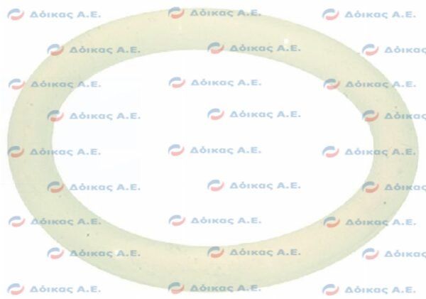 WHITE SILICONE GASKET ψ 47x36x5 mm