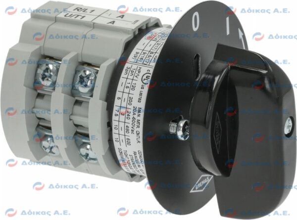 ΔΙΑΚΟΠΤΗΣ 0-1-START 20Α 8 ΕΠΑΦΩΝ 690V