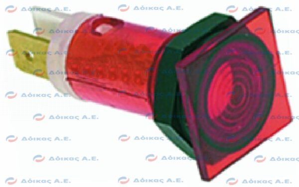 ΛΥΧΝΙΑ ΕΝΔΕΙΚΤΙΚΗ ΚΟΚΚΙΝΗ 220V