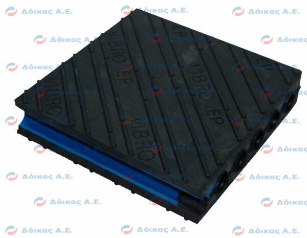 ΑΝΤΙΚΡΑΔΑΣΜΙΚΟΣ ΤΑΠΗΤΑΣ 125x125x25mm ΜΠΛΕ VIBRO EP12,5