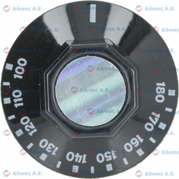 ΚΟΥΜΠΙ ΘΕΡΜΟΣΤΑΤΗ Φ50 100°-180°C (ΑΞΟΝΑΣ 6Χ4.6ΜΜ)