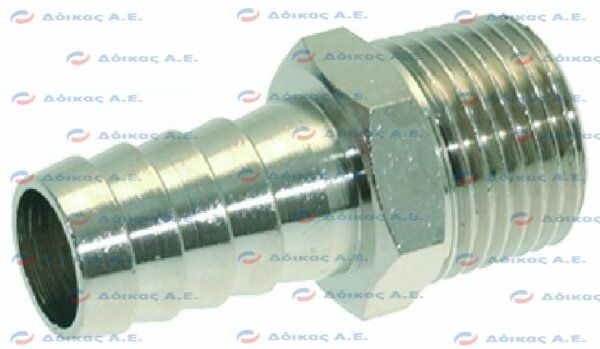 HOSE-END FITTING ψ 3/8"M ψ 12